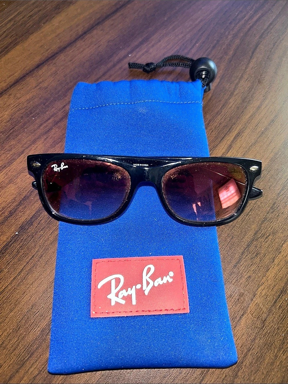 Kids Ray-Ban  Glasses Black/ pinkish